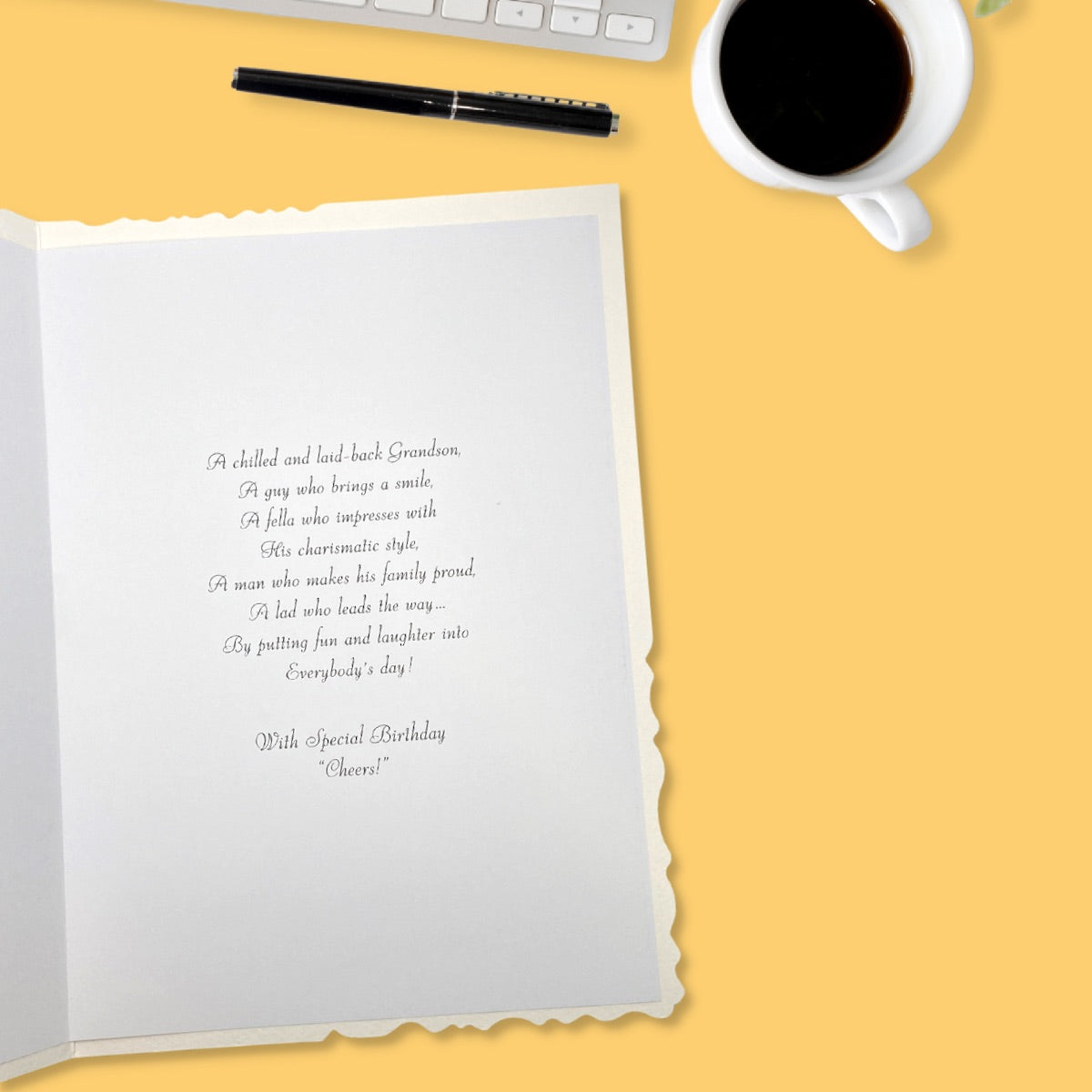 Inside Image Showing Layout And Printed Insert