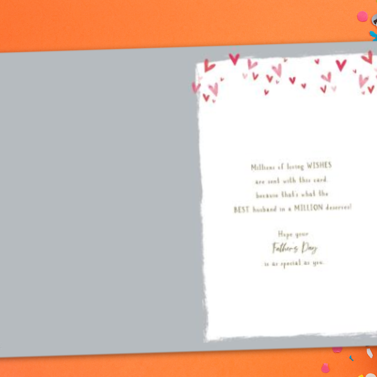 Husband Father's Day Card - Skylight Jar Of Hearts