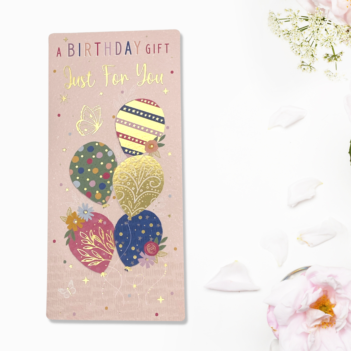 Money Wallet - Birthday Gift For You Butterfly Balloons