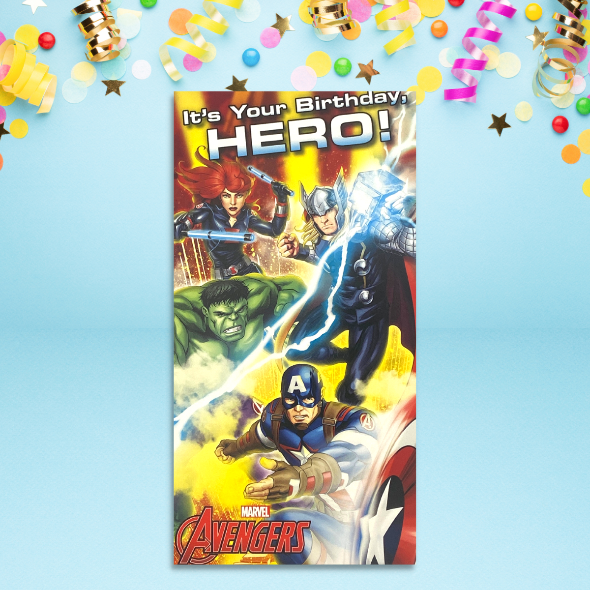 Marvel Avengers Money Wallet Displayed In Full