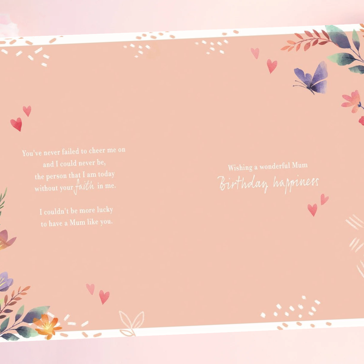 Mum Birthday Card - Most Especially For You