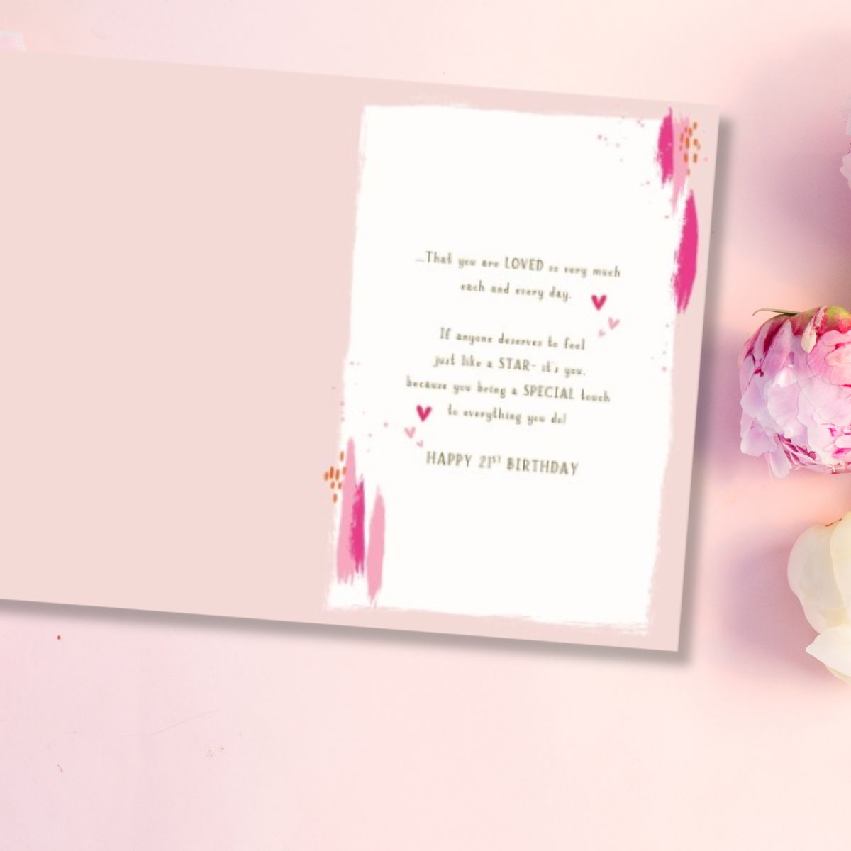 Niece 21st Birthday Card- Let's Celebrate