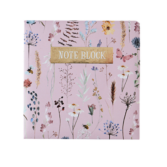Wild Meadow Note Block Shown In Full