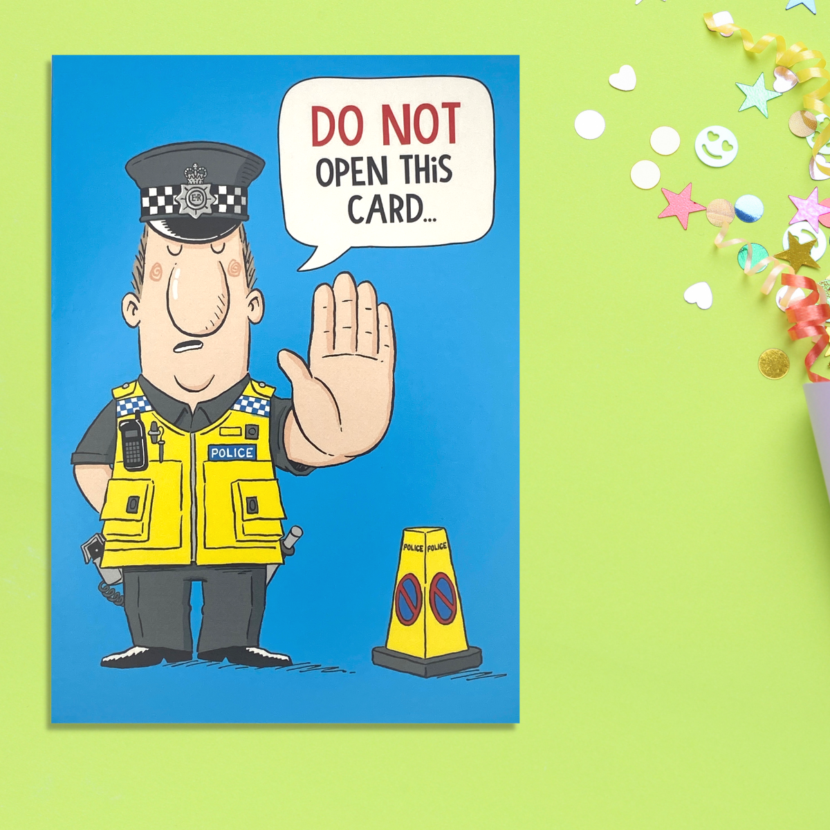 Funny Birthday Card - Giggles Do Not Open