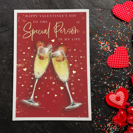 Open Valentine's Day Card - Special Person In My Life