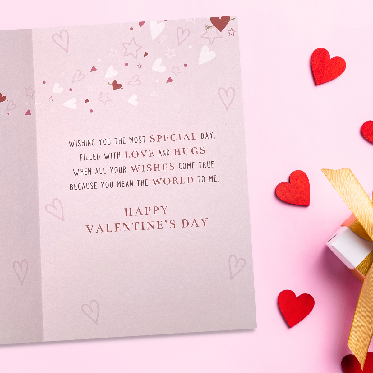 Girlfriend Valentine's Day Card - Barley Bear