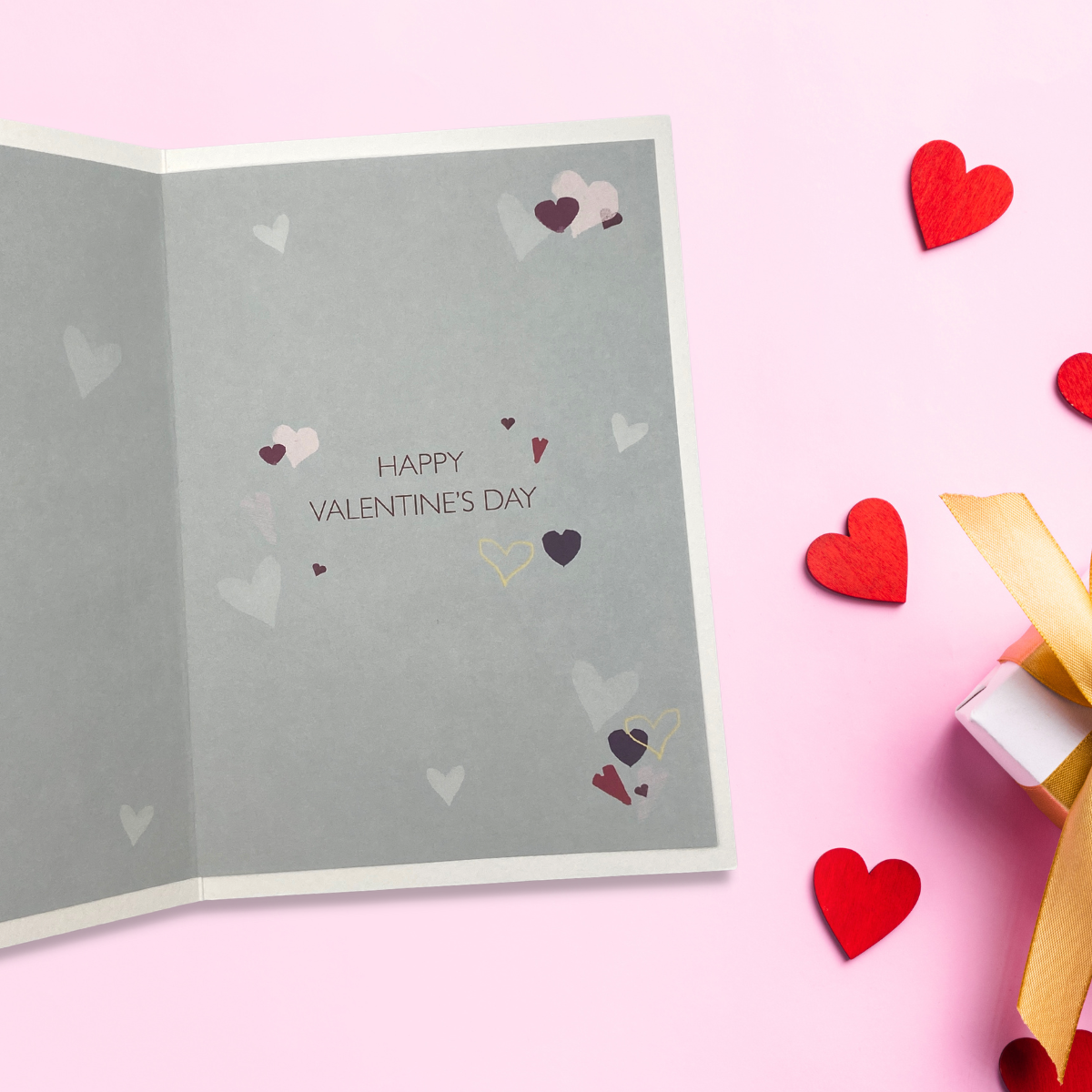 Open Valentine's Day Card - Make Your Wish