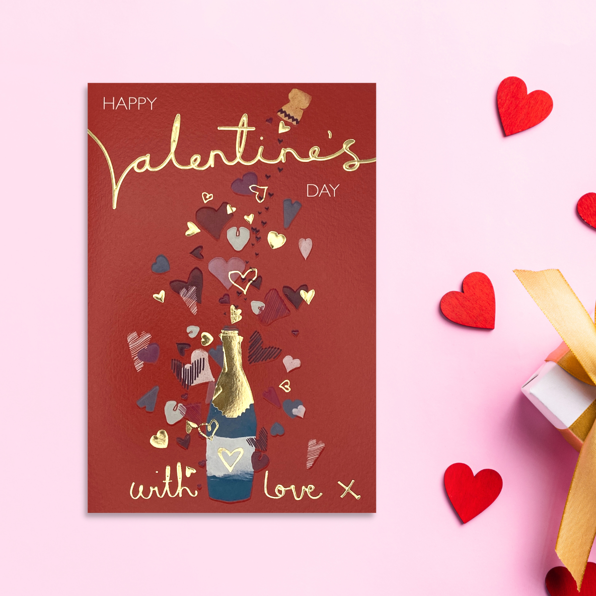 Open Valentine's Day Card - Make Your Wish