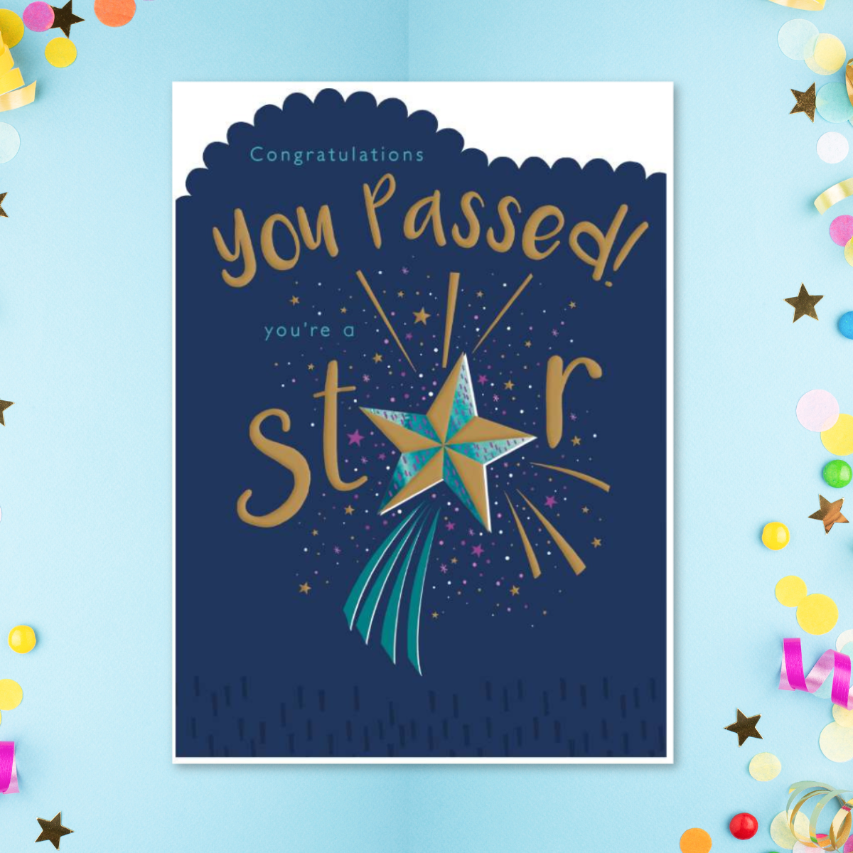Congratulations Card - You Passed