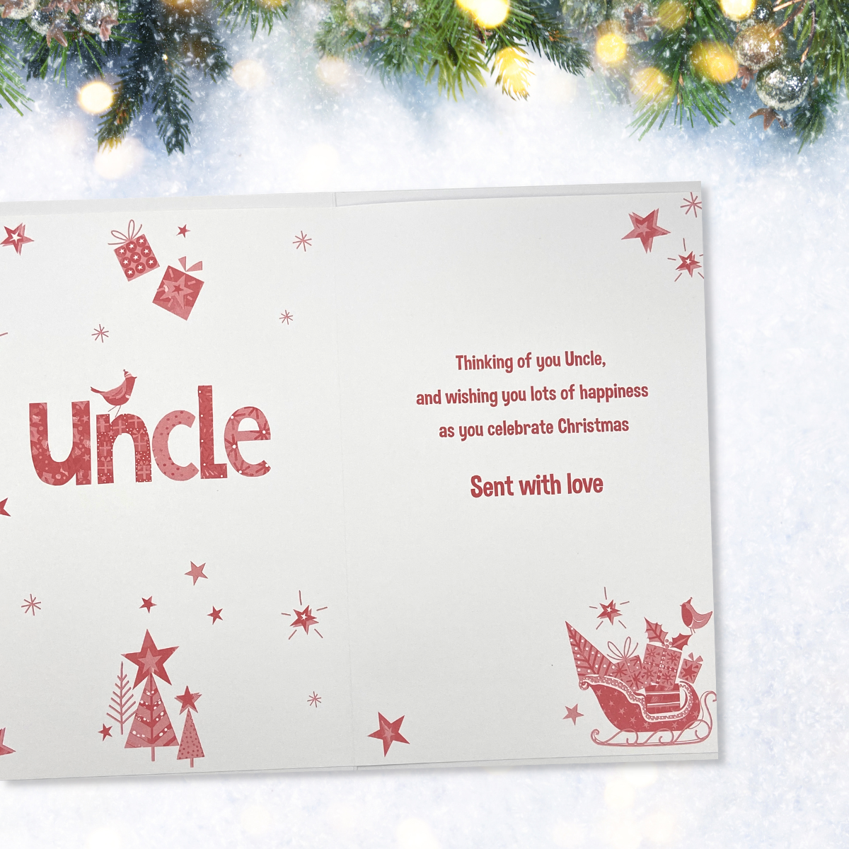 Inside image with red text and illustration