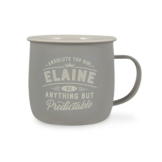 Outdoor Elaine Mug shown without packaging. 