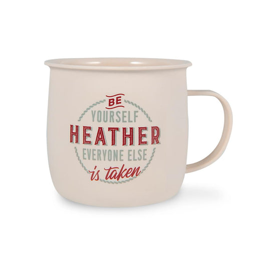 Outdoor Heather mug shown without packaging.