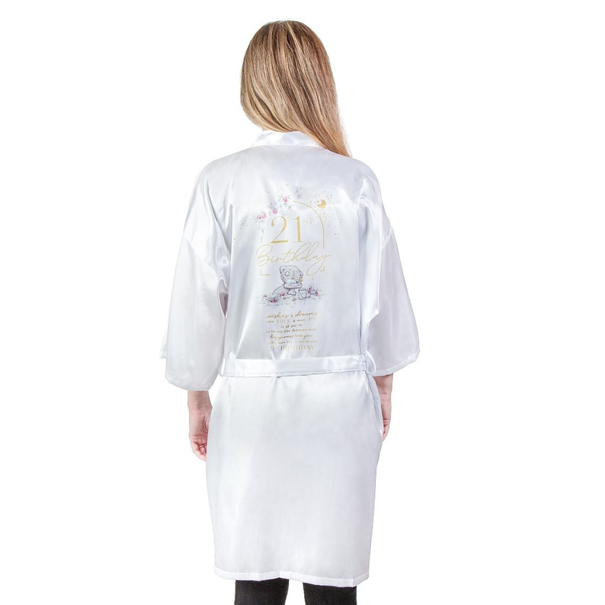 Age 21 Gift - Me To You Signature Collection Dressing Gown & Flute Set