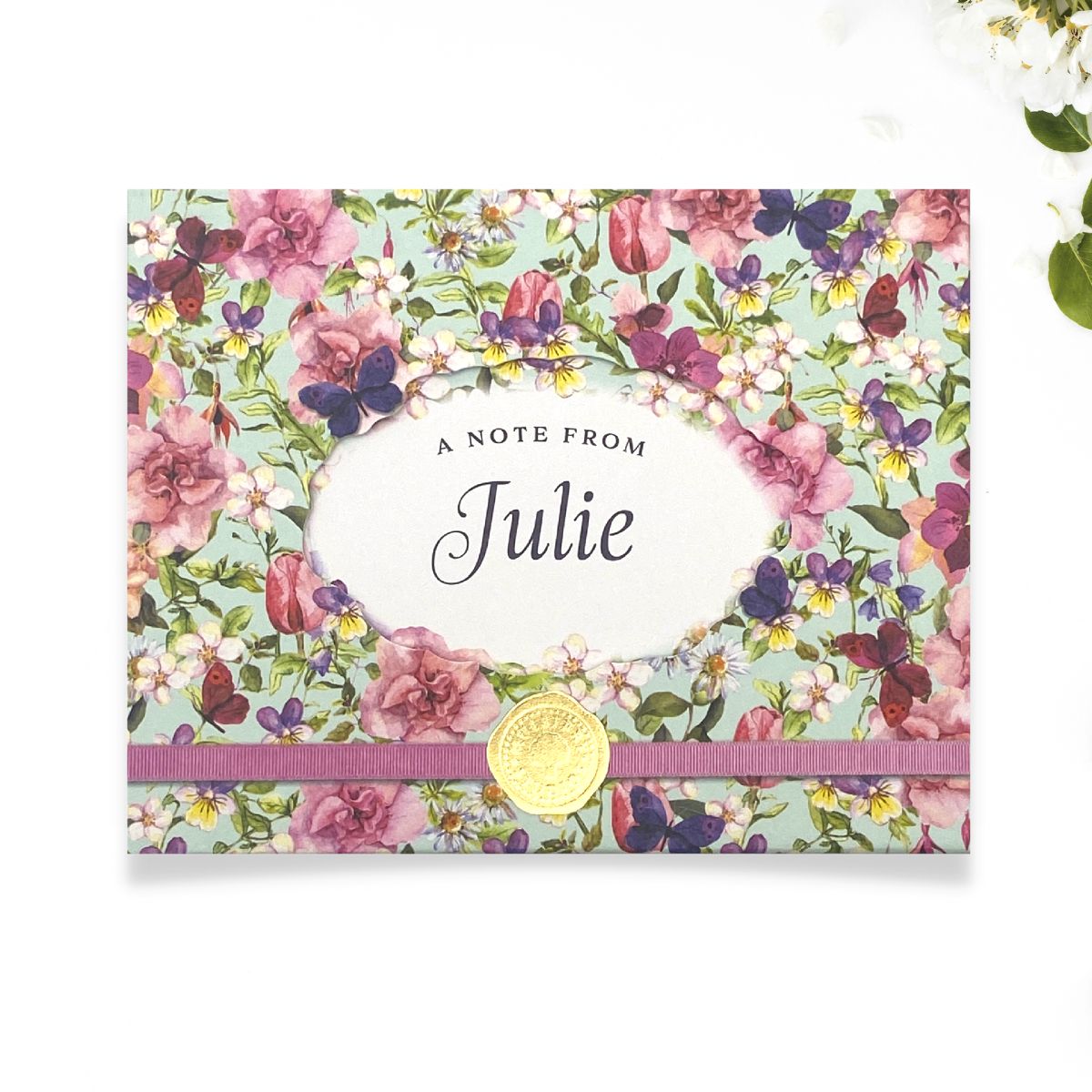 Notelets - Julie - 8 x With Envelopes