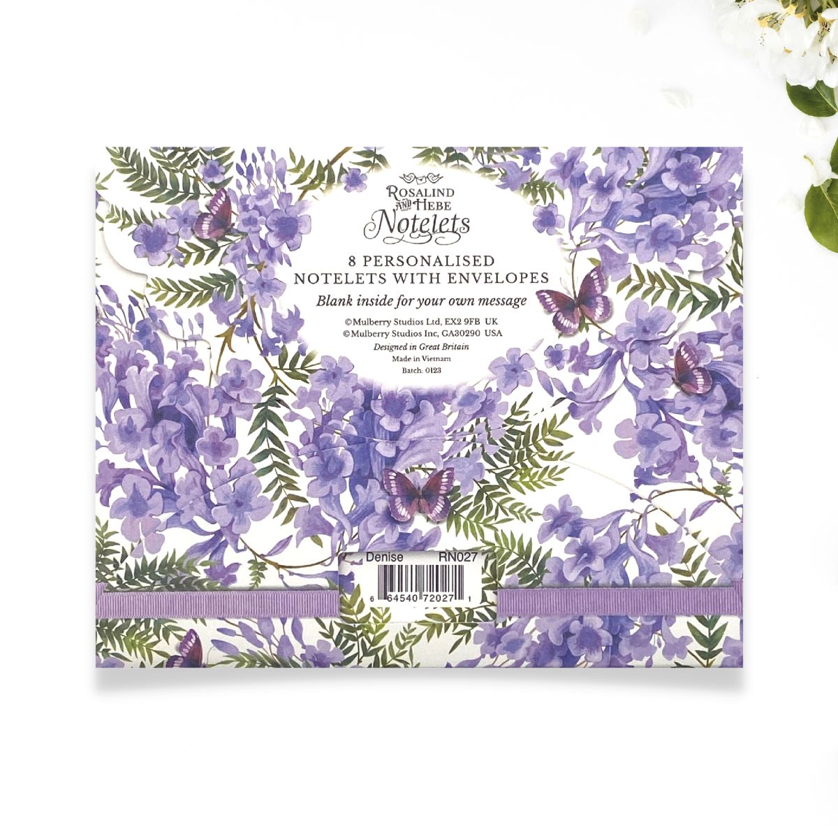 Notelets - Wendy - 8 x With Envelopes