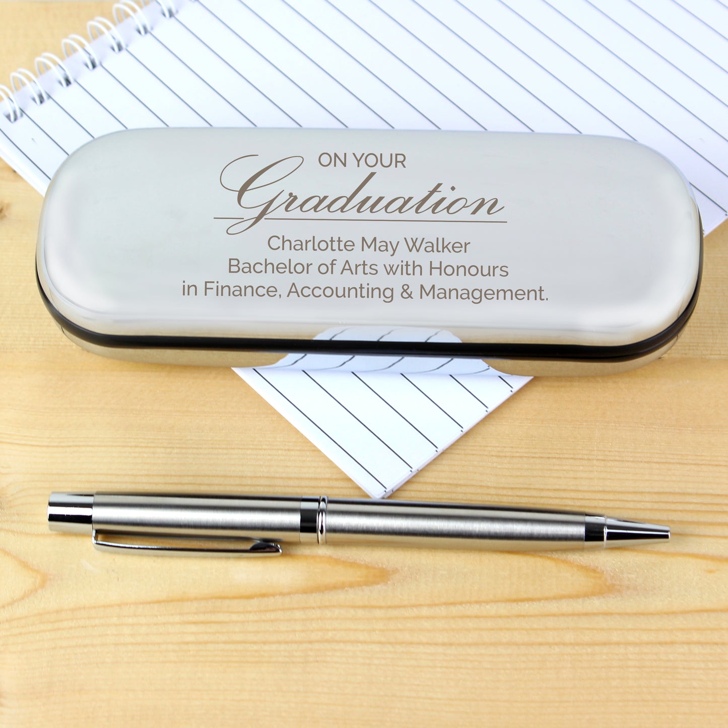 Personalised Graduation Pen & Box Set