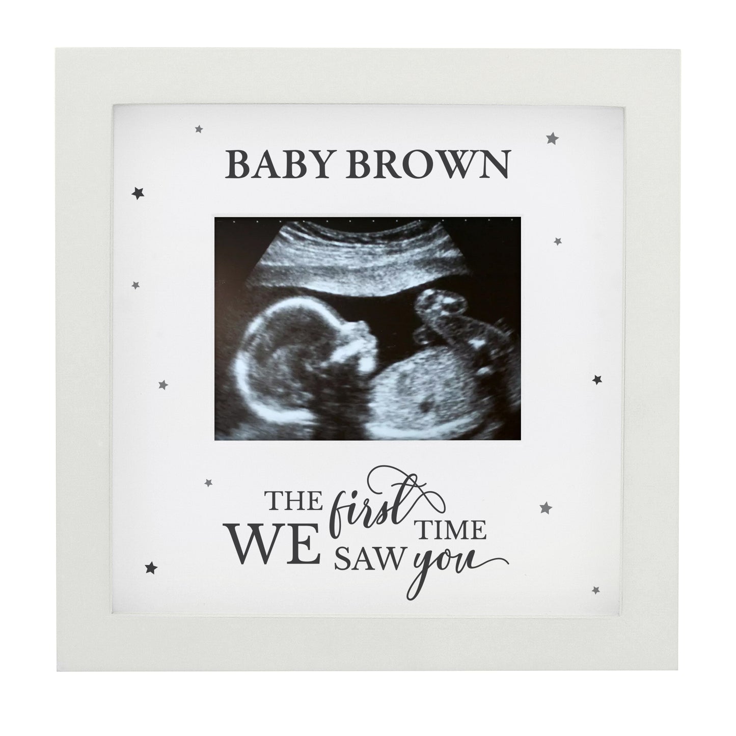 Personalised Baby Scan Photo Frame
