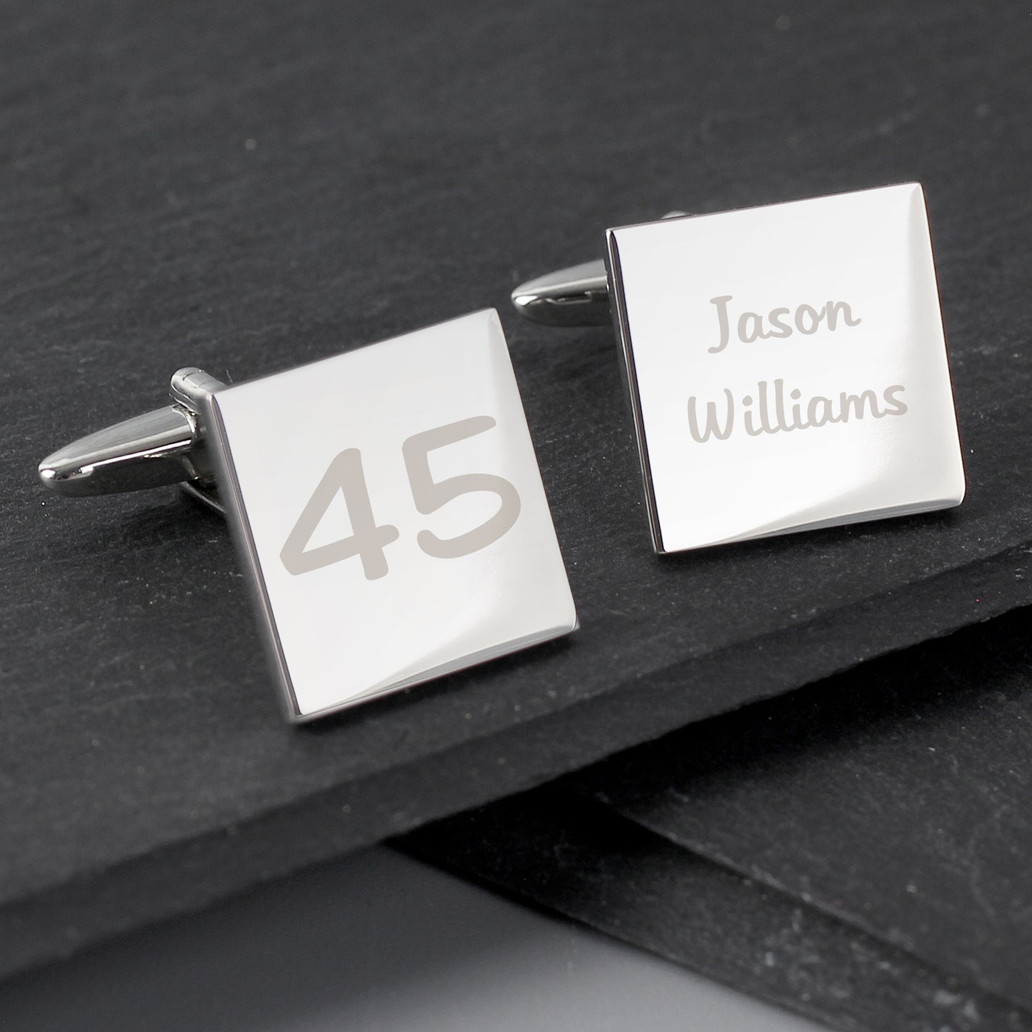 Personalised Big Age Cufflinks