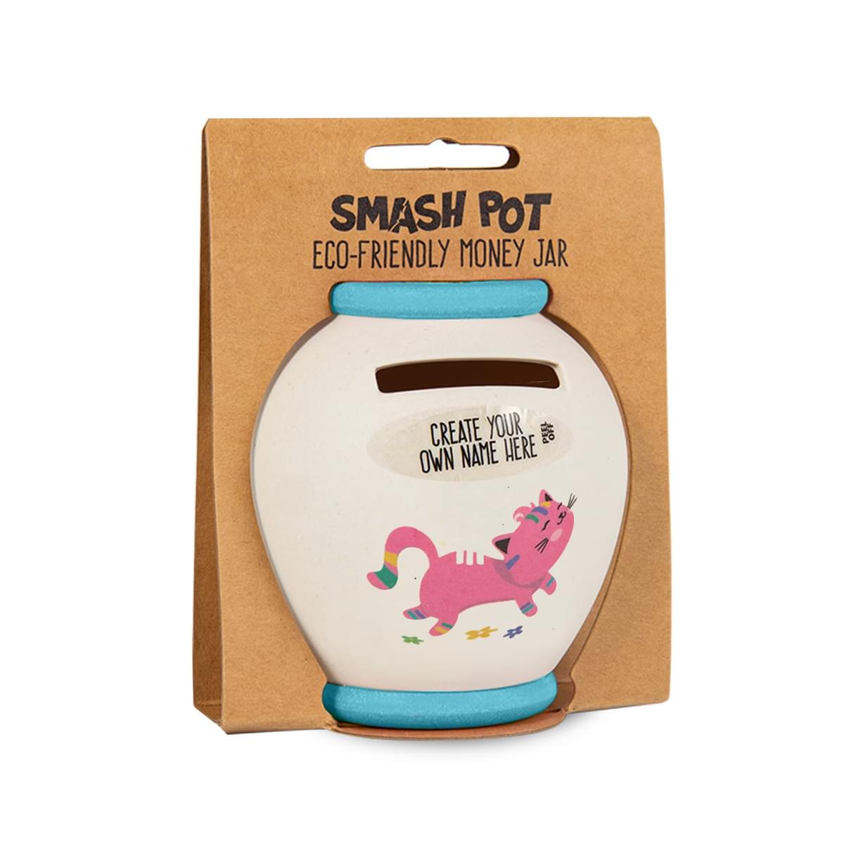 Smash Pot shown in packaging.