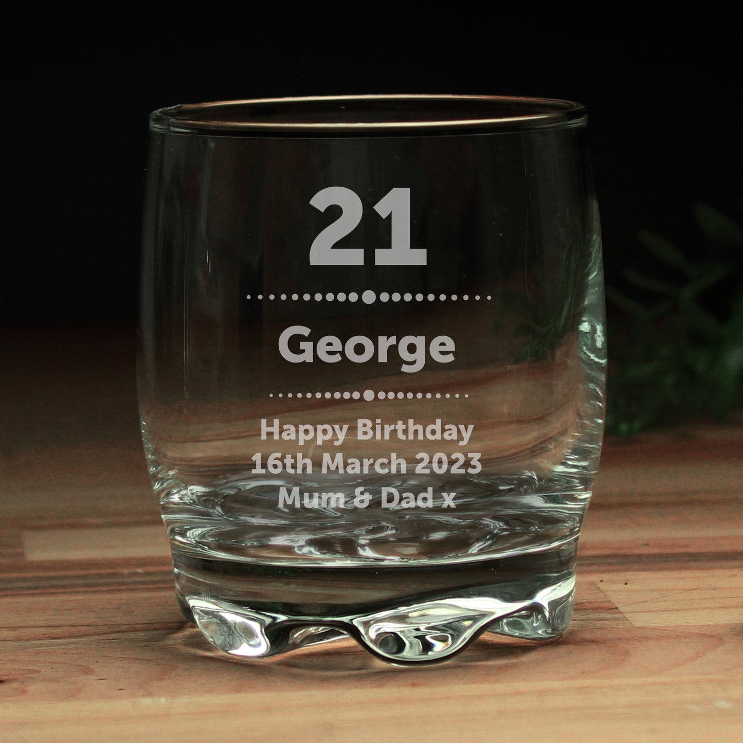Personalised Whisky Tumbler