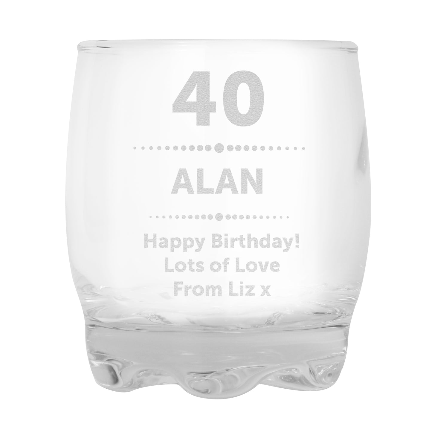 Personalised Whisky Tumbler