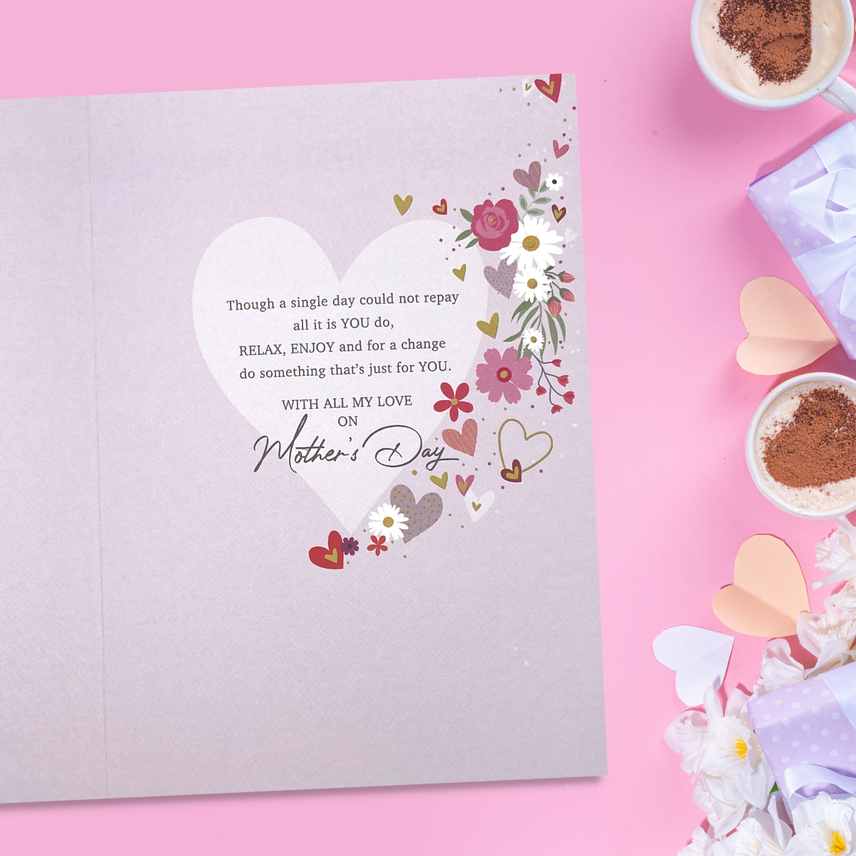 Wife Mother's Day Card - With Love