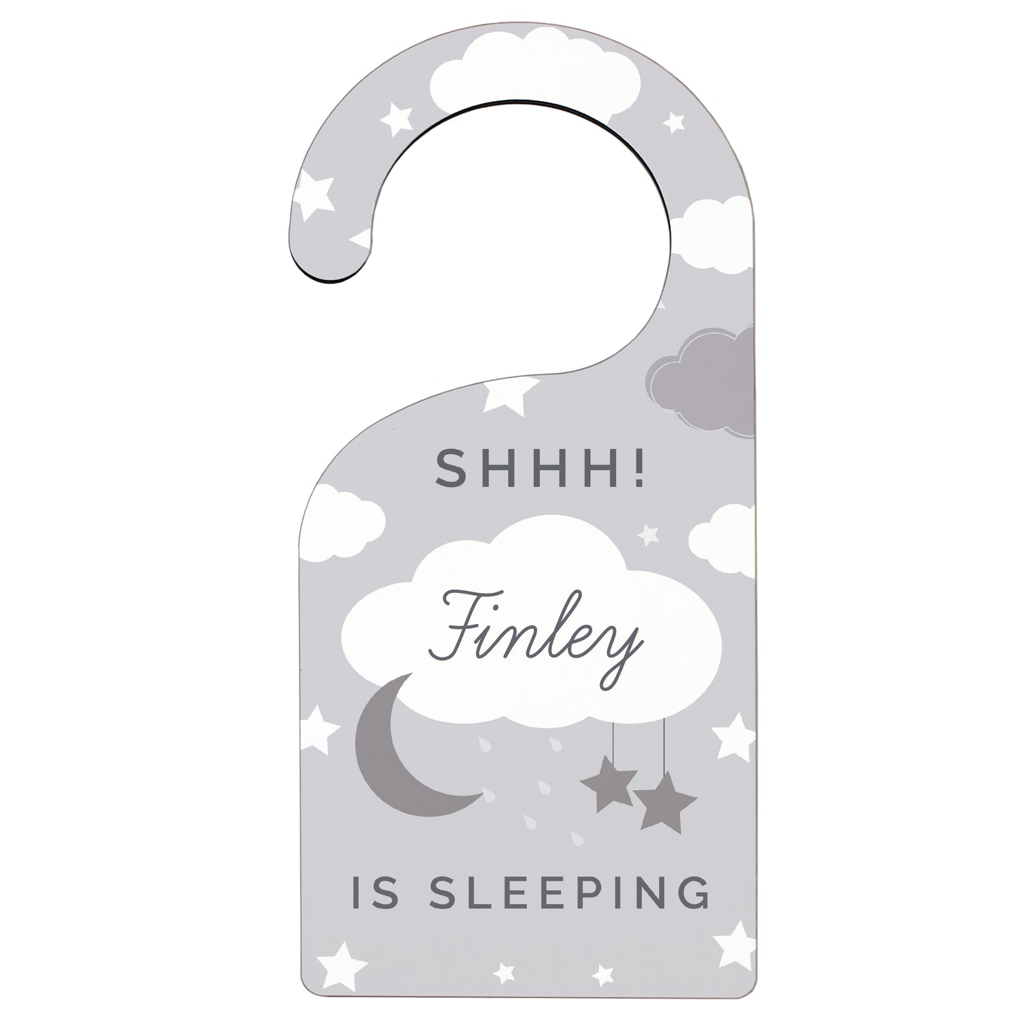Personalised Moon & Stars Door Hanger