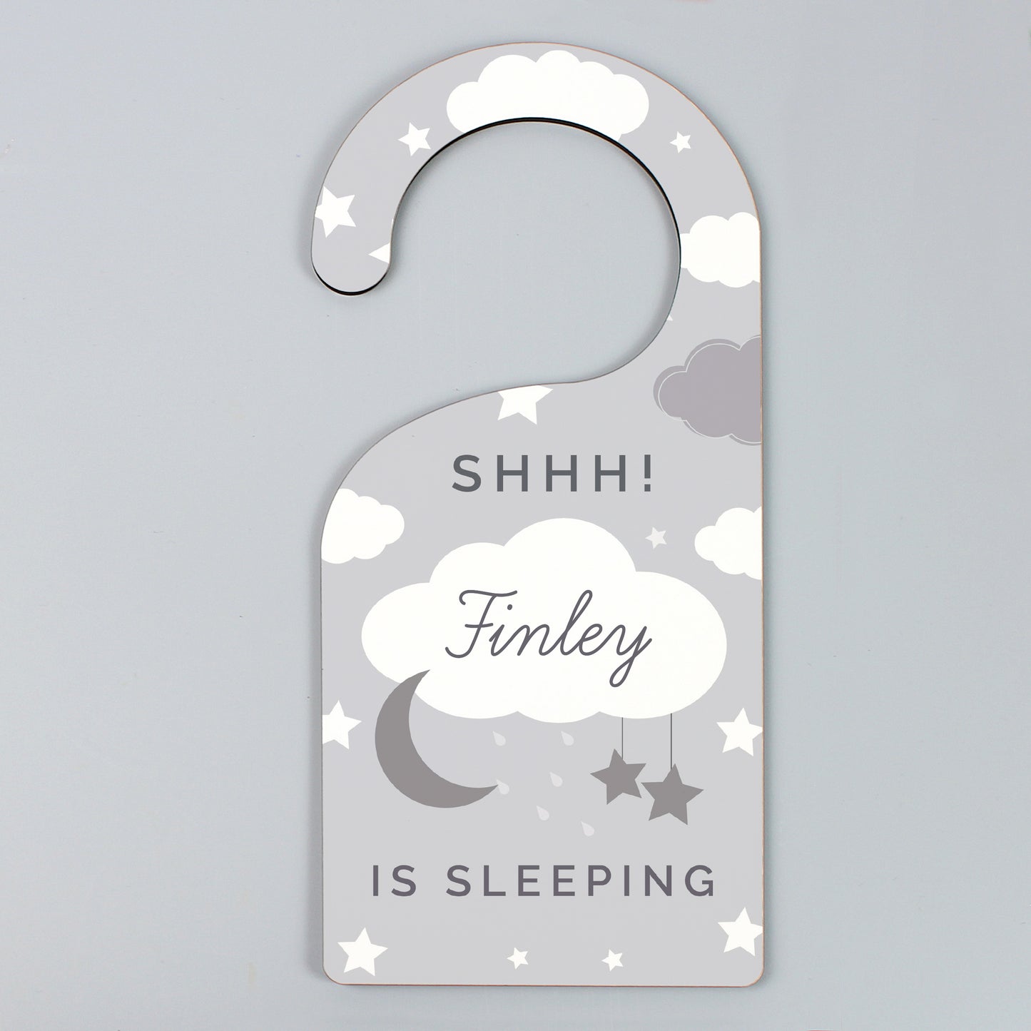 Personalised Moon & Stars Door Hanger
