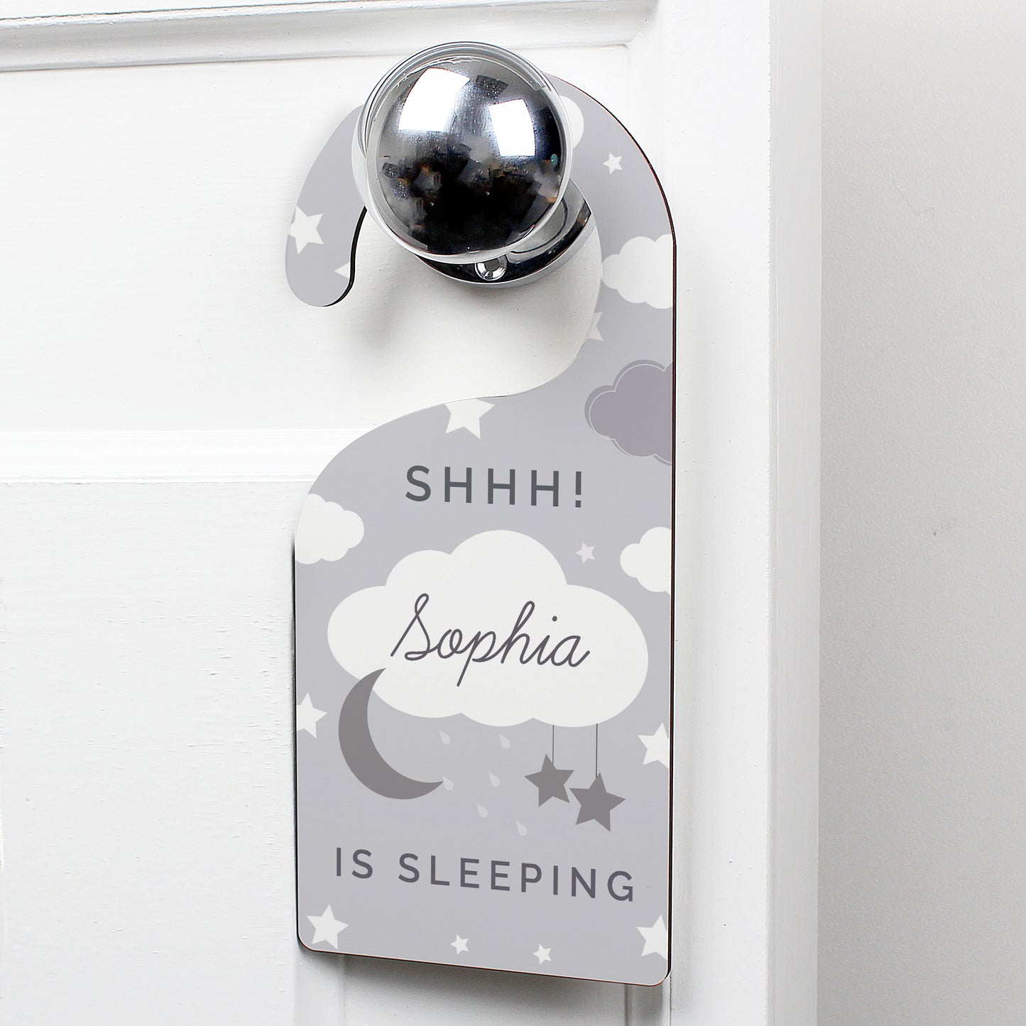 Personalised Moon & Stars Door Hanger