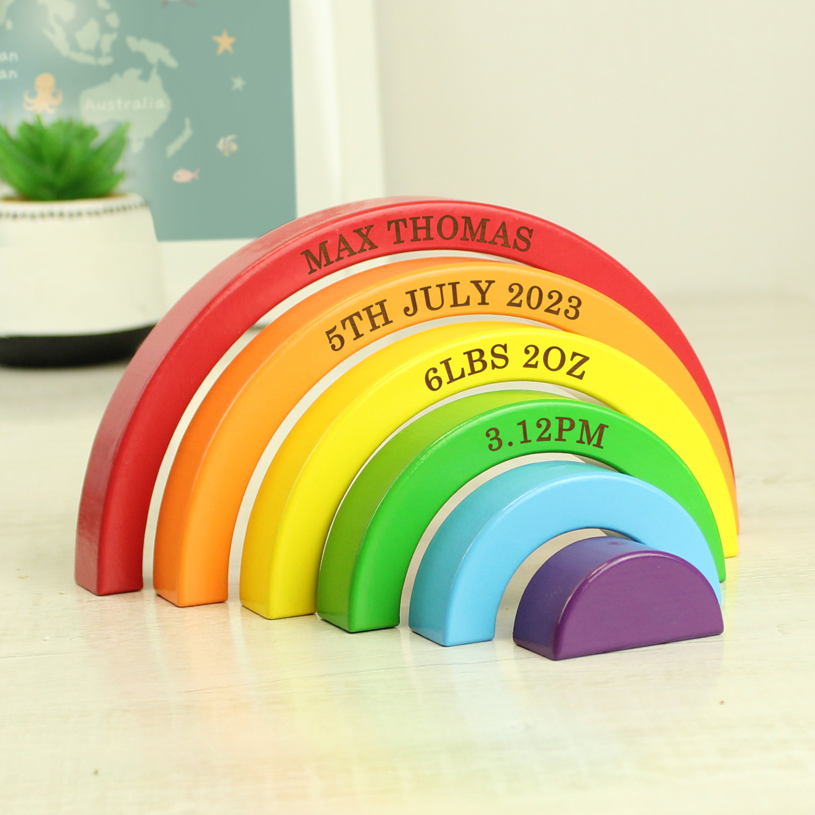 Wooden rainbow hot sale kmart