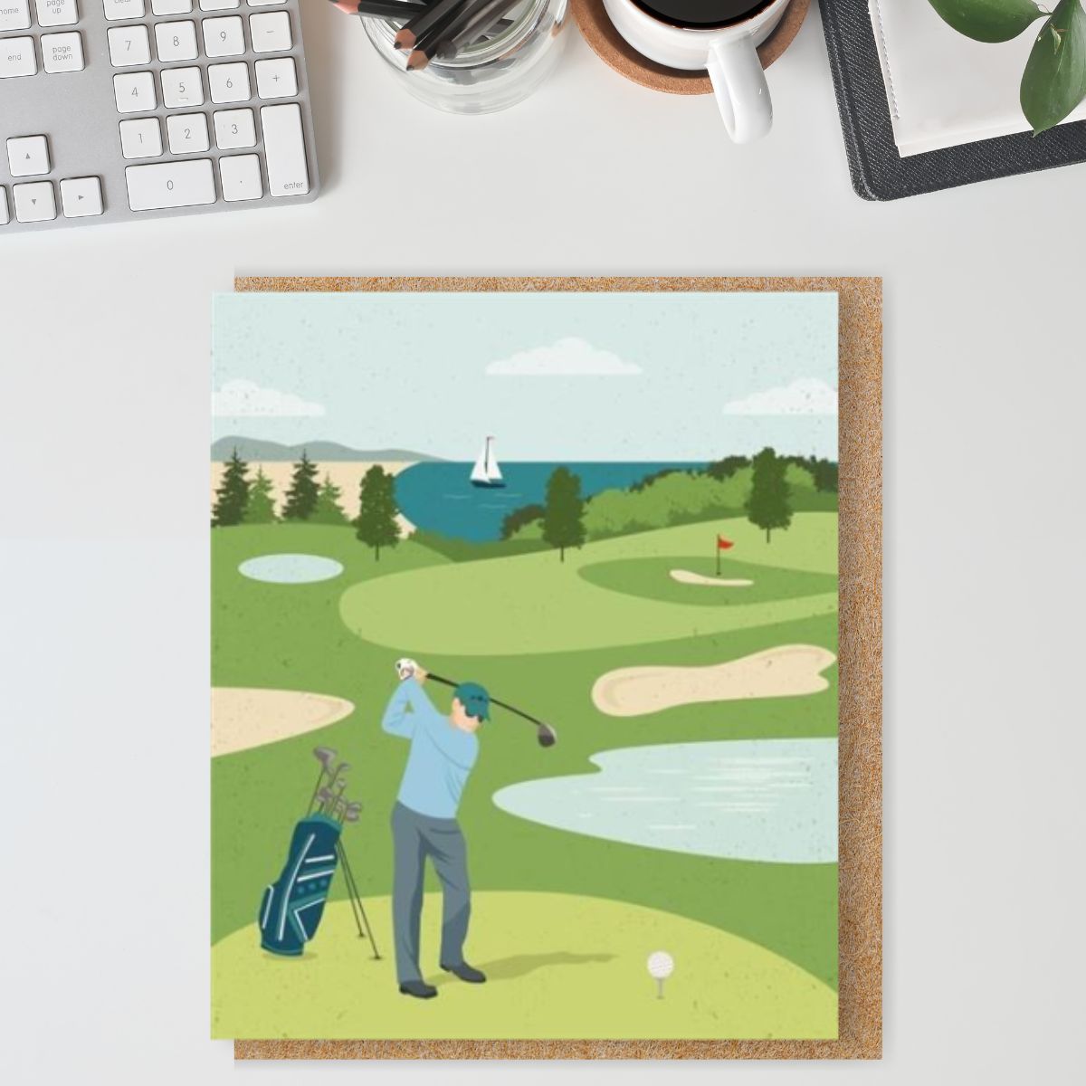 Endeavour Birthday Card - Round Of Golf
