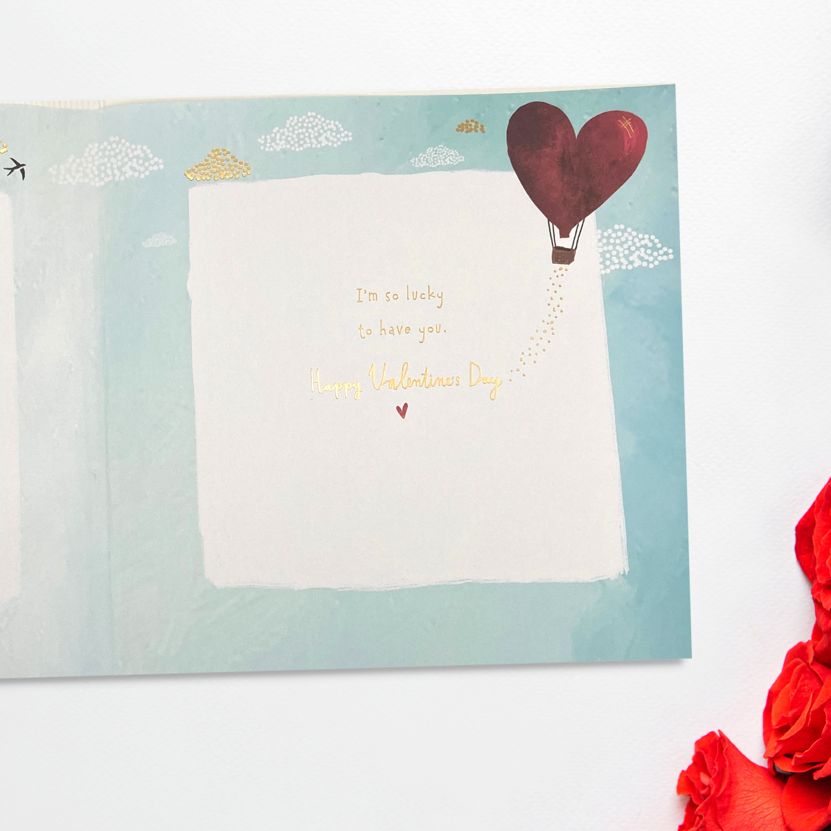 Wife Valentine's Day Card - Decoupage Balloon