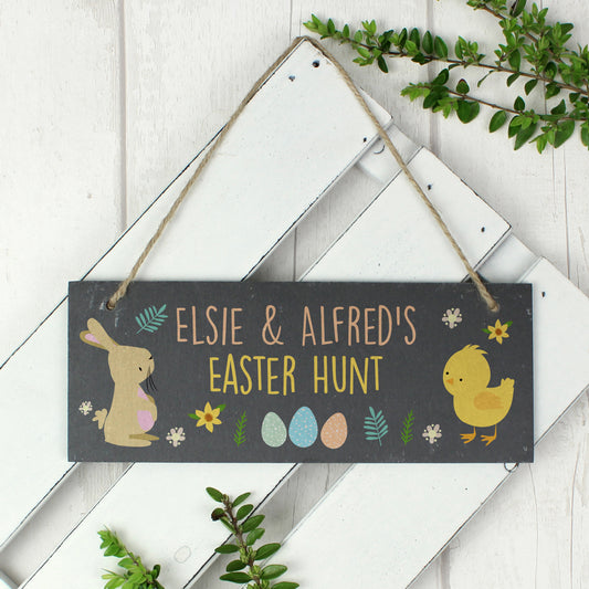 Personalised Easter Plaque