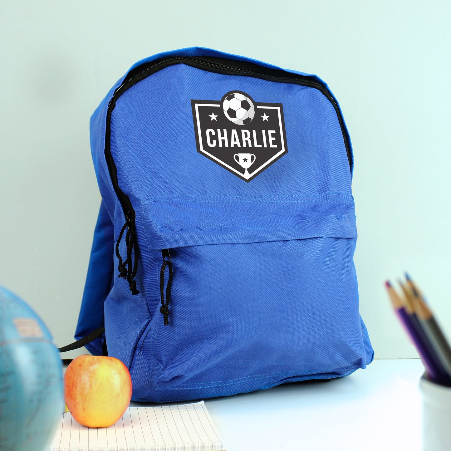 Personalised Kids Football Backpack