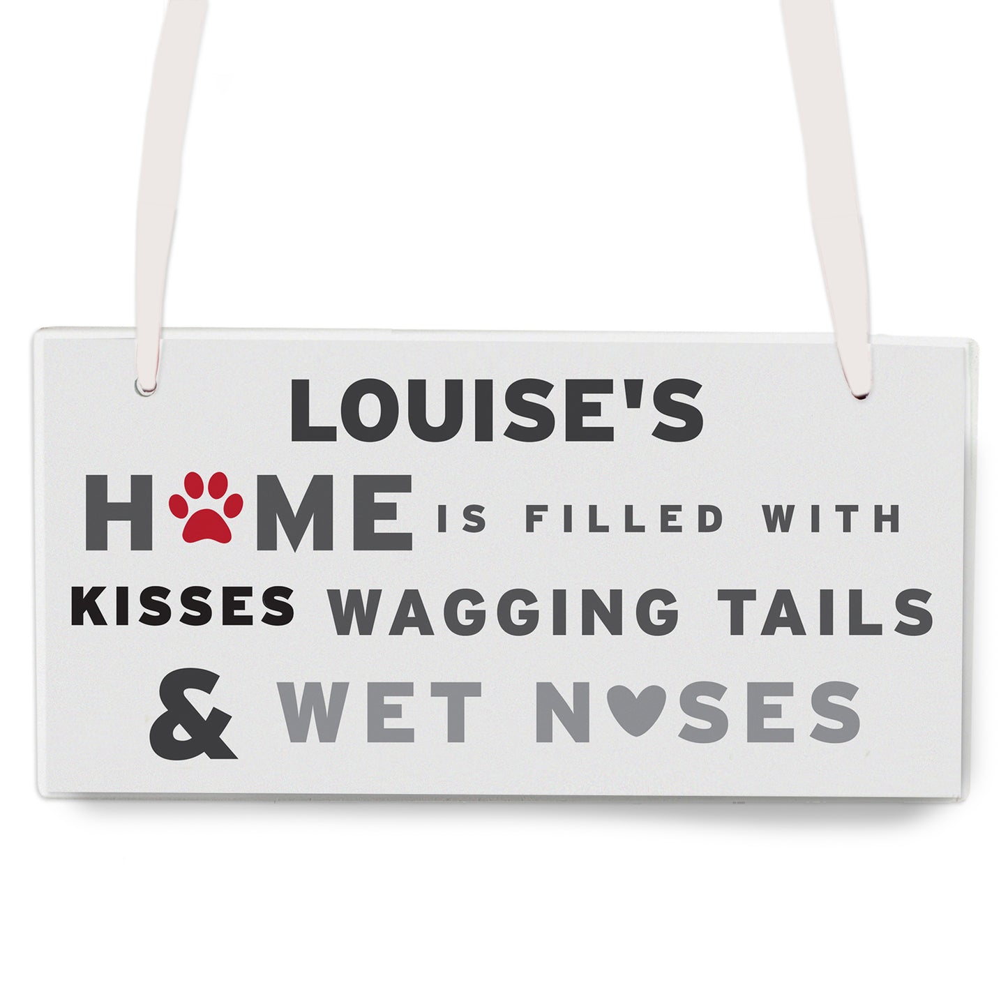 Personalised Dog Sign