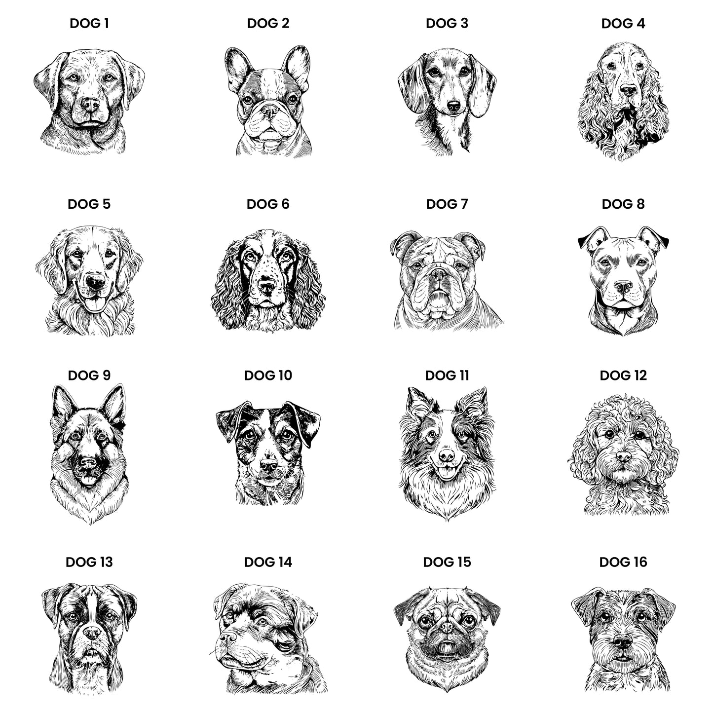 Personalised Dog Memorial