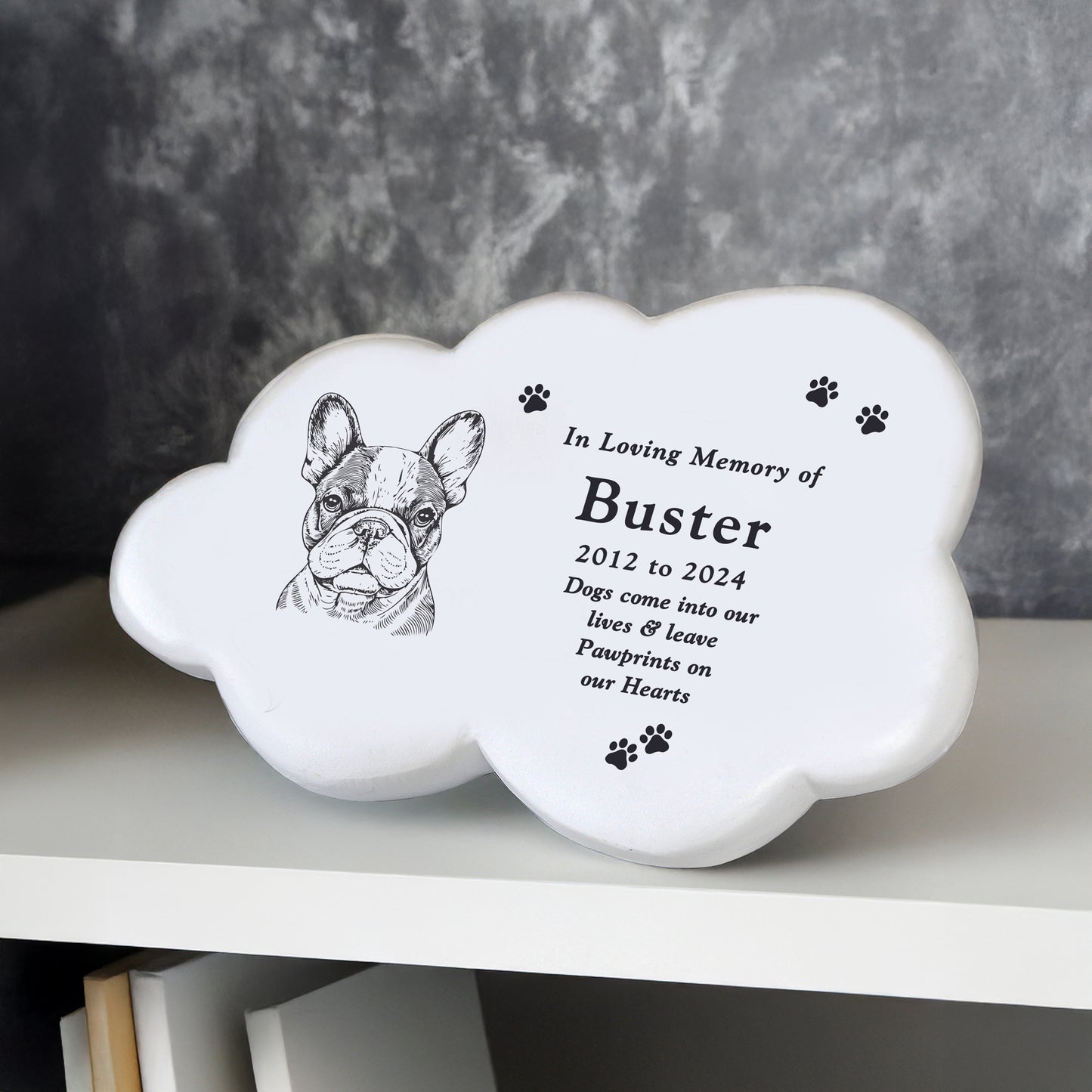 Personalised Dog Memorial
