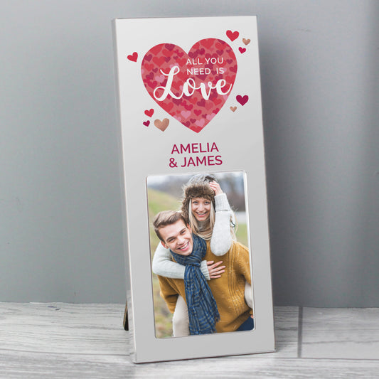 Personalised Valentine Photo Frame