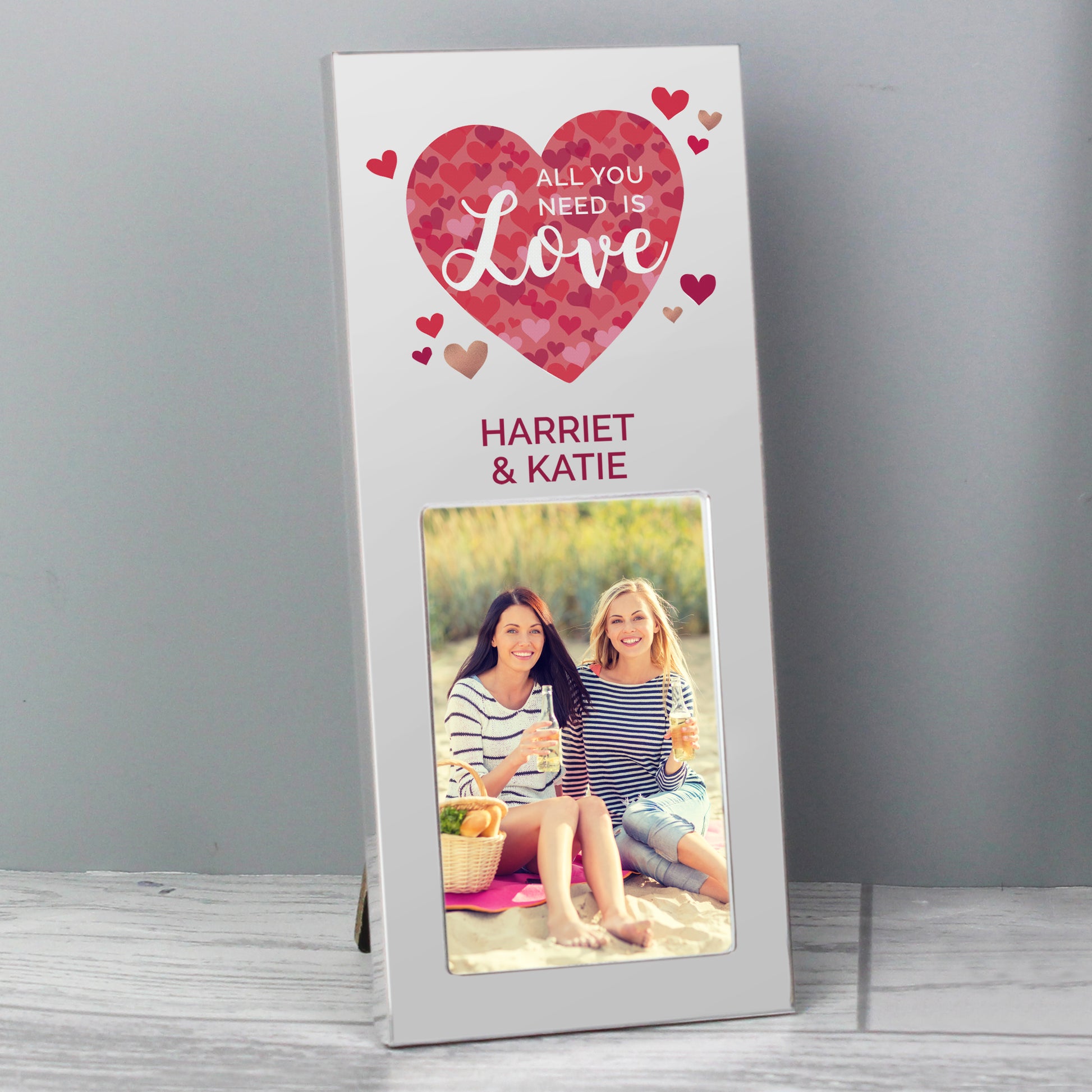 Personalised Valentine Photo Frame