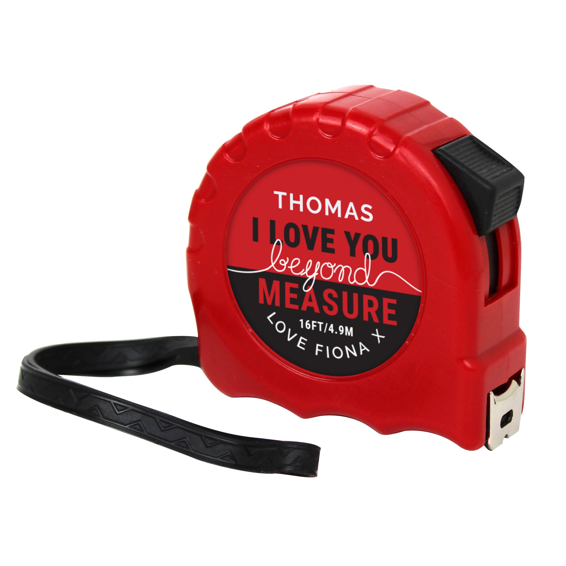 Personalised Valentine Tape Measure