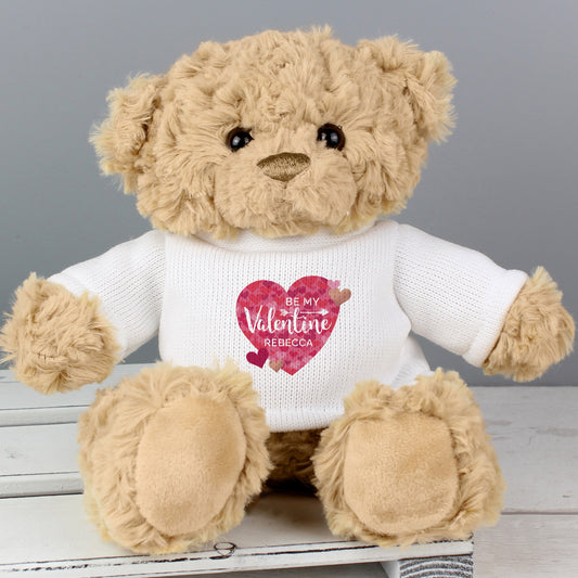 Personalised Valentine's Day Teddy Bear