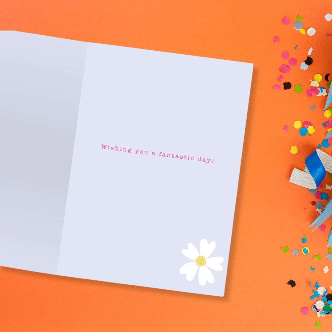 Wild Flower Birthday Card - Surprises