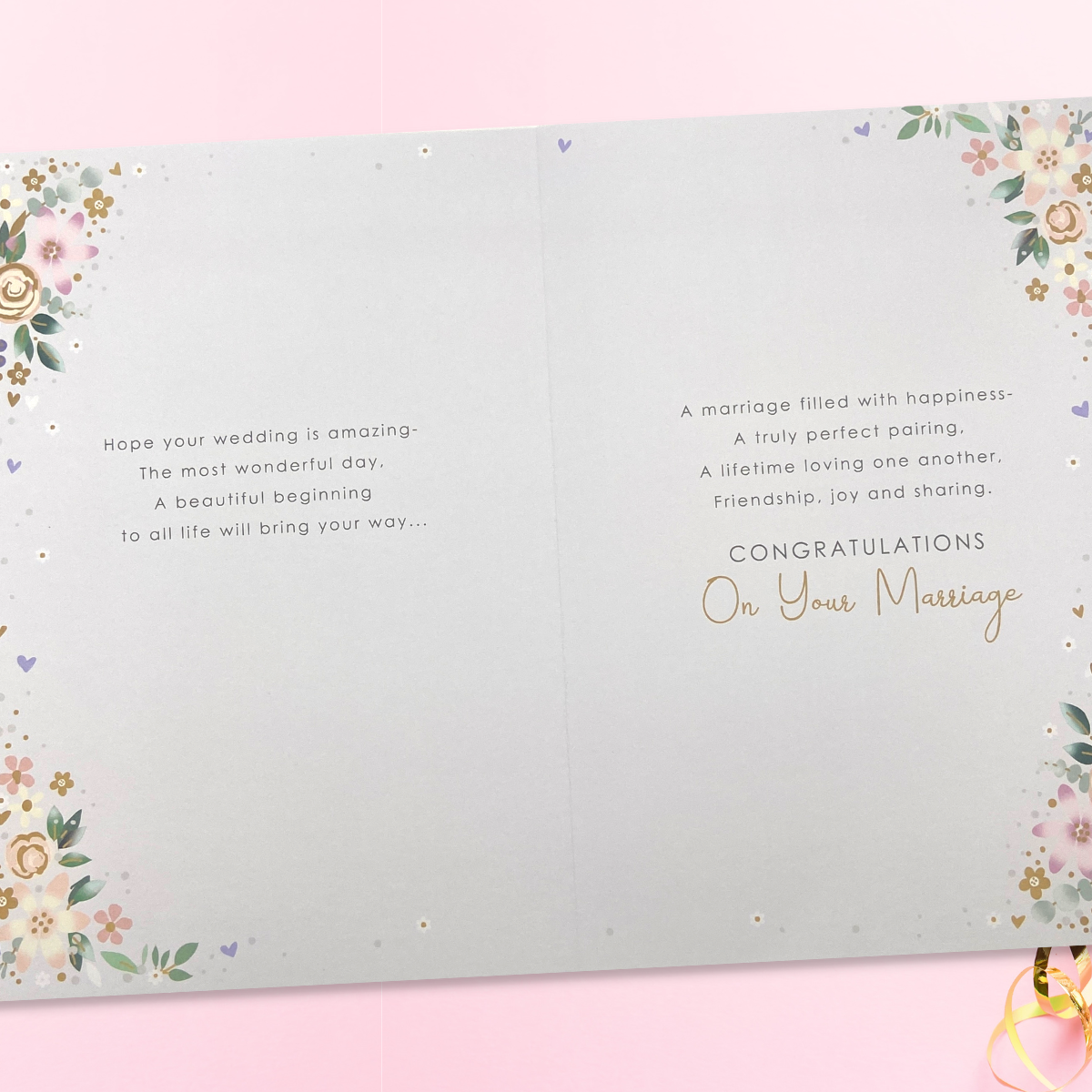Inside image with full colour printed insert