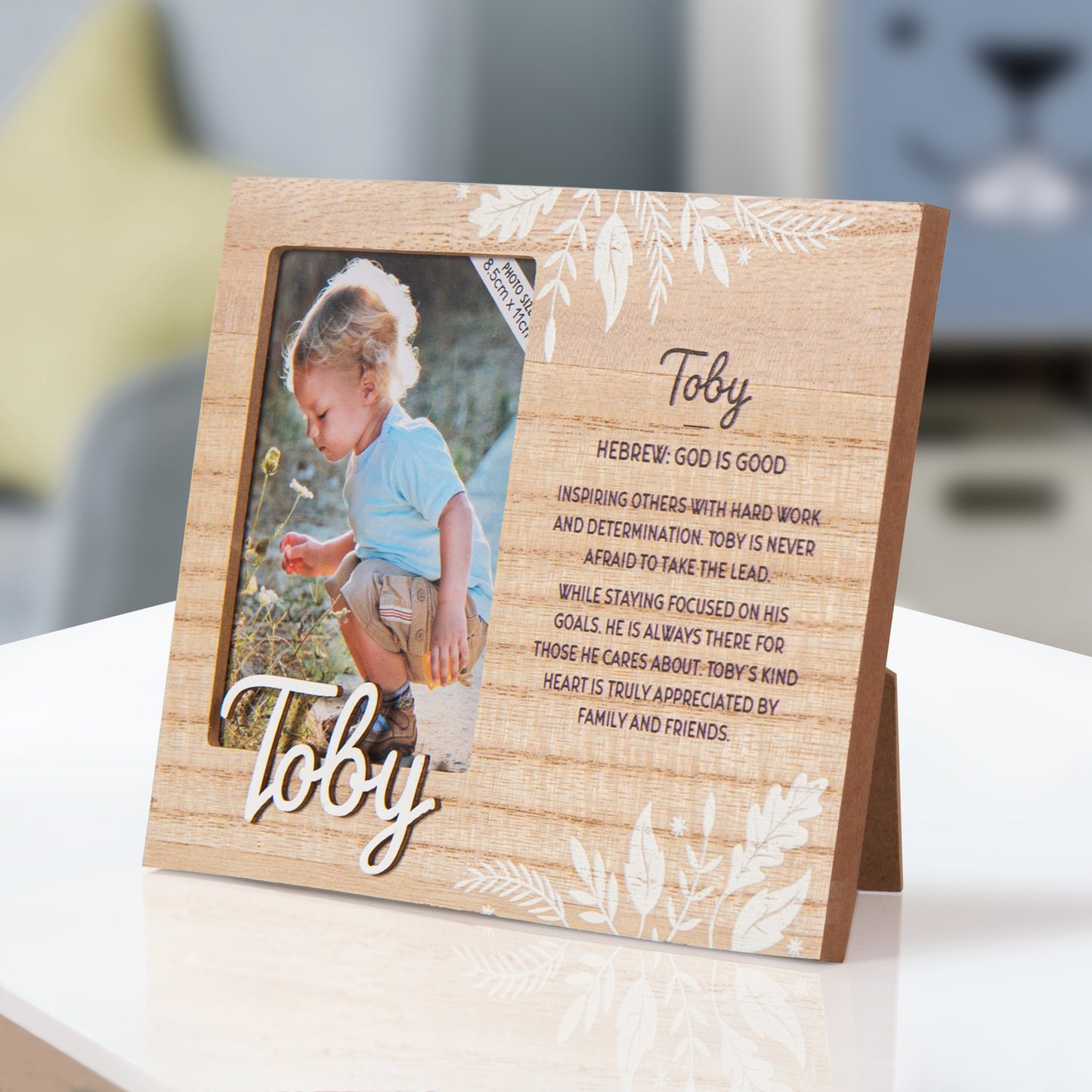 Kids Picture Frame - Toby