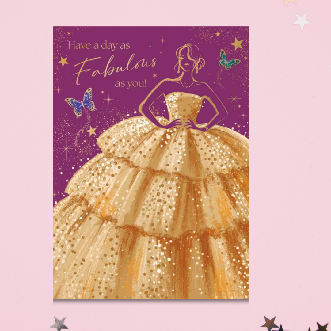 Sienna Birthday Card - Fabulous You!