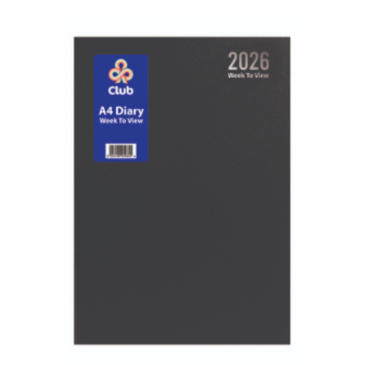 2026 Diary - A4 Week To View Hardcover With Ribbon