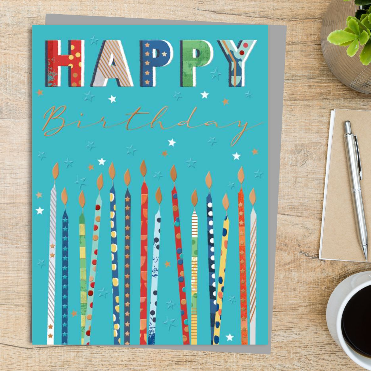 Birthday Wishes Card - Birthday Candles