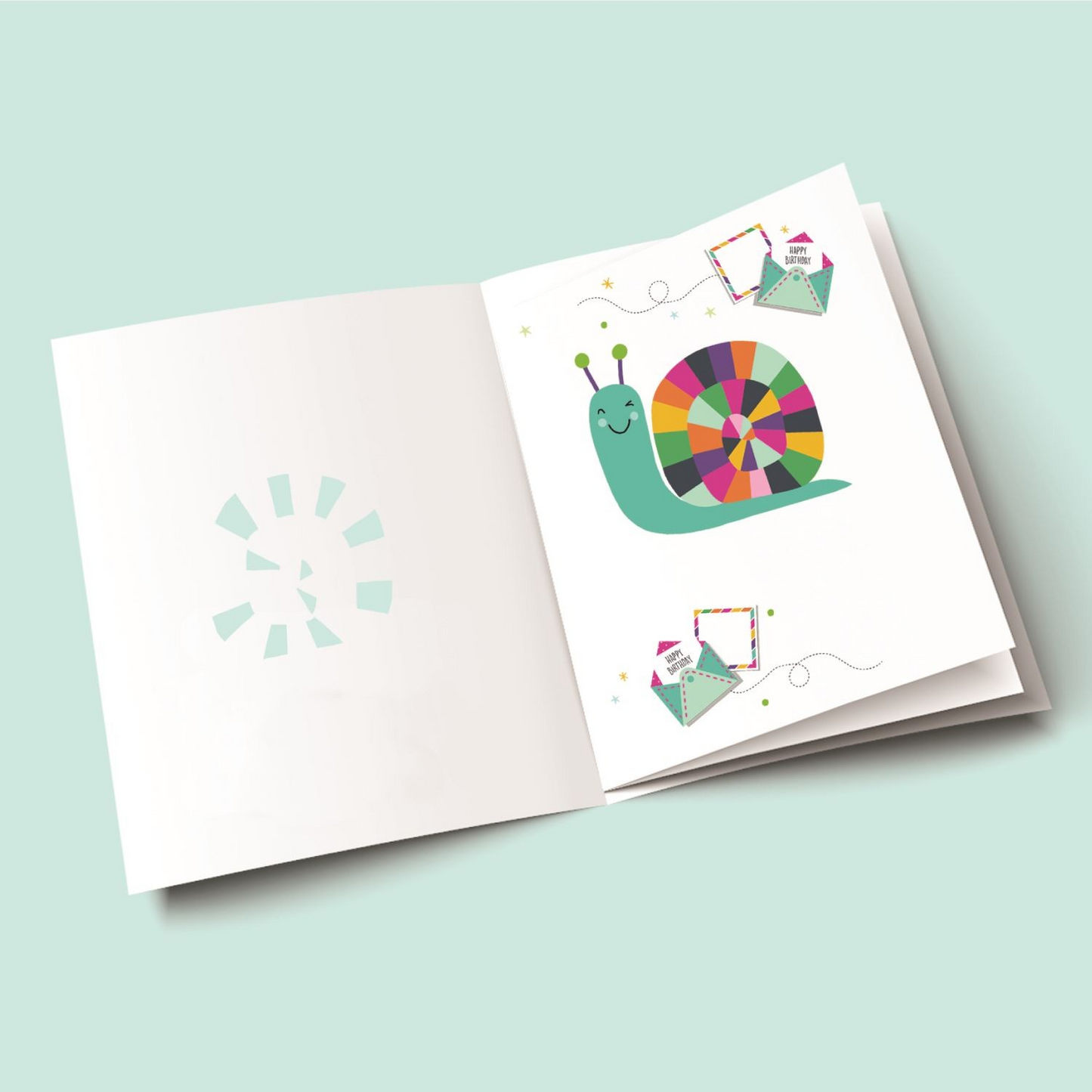 Sorbet Sunshine Birthday Card - You've Got Snail Mail