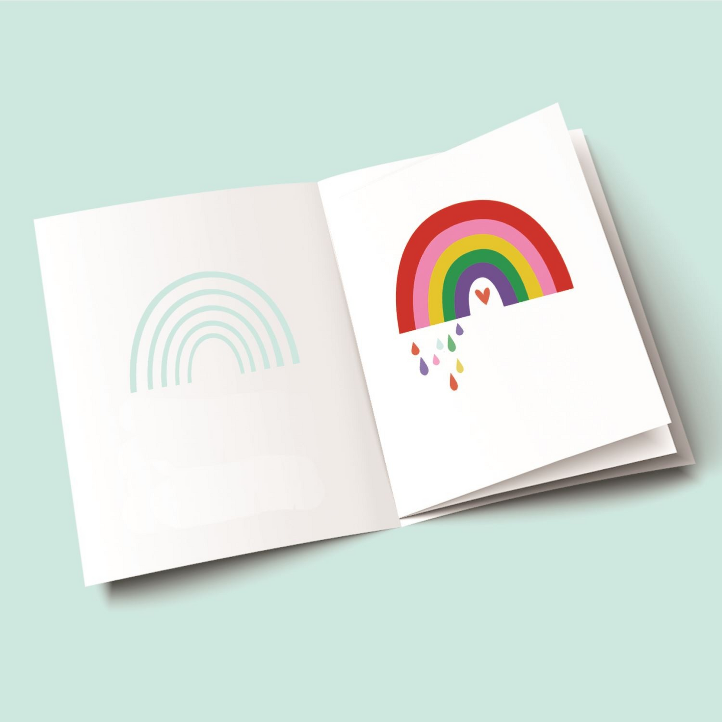 Sorbet Sunshine Birthday Card - Rainbow