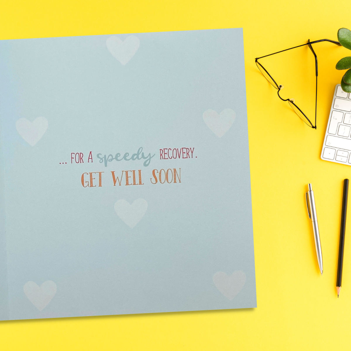 Get Well Soon Card - Barley Bear